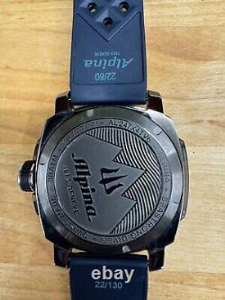 Alpina Seastrong Diver 300 GMT Quartz, Uni-Directional Bezel, 1,000 Feet WR