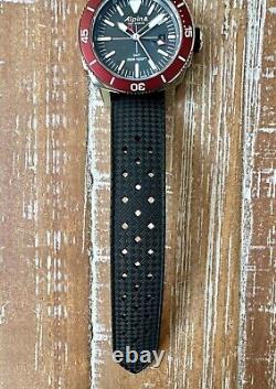 Alpina Seastrong Diver GMT Quartz Grey Dial Men's Watch 44mm AL-247LGBRG4TV6