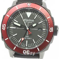 Alpina Star timer AL-247LGBRG4TV6 GMT date black Dial Quartz Men's Watch 684219