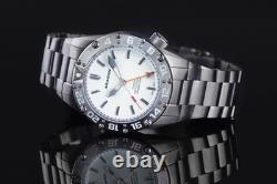 Aragon A701WHT ENFORCER TI GMT 9075 50MM