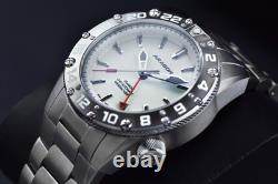 Aragon A701WHT ENFORCER TI GMT 9075 50MM