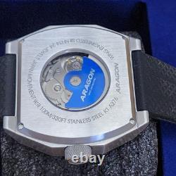 Aragon Concept S GMT Seiko NH34 Space World Blue Planet Earth UFO Alien Watch