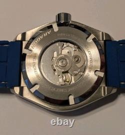 Aragon GMT White Dial Blue Strap WR 200m 44mm Seiko NH34 Automatic 2024