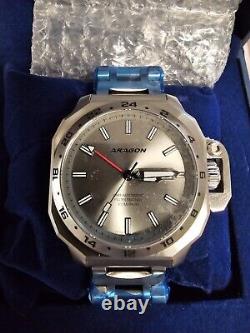 Aragon Millipede Max GMT Automatic NH34 42MM Grey Brand New