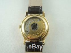 Auguste Reymond 49102 S World Time GMT Man Gold Plated / Steel Automatic Vintage