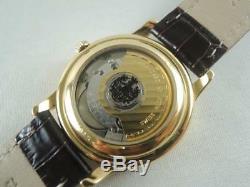 Auguste Reymond 49102 S World Time GMT Man Gold Plated / Steel Automatic Vintage