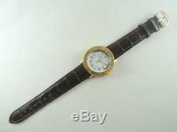 Auguste Reymond 49102 S World Time GMT Man Gold Plated / Steel Automatic Vintage