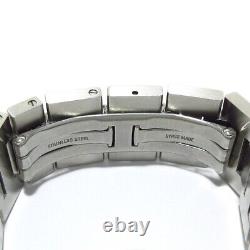 Auth Cartier Pasha C Meridian GMT W31029M7 820642UF Silver Unisex Wrist Watch