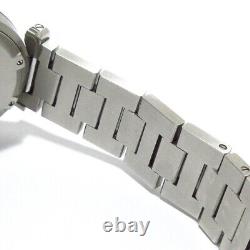 Auth Cartier Pasha C Meridian GMT W31029M7 820642UF Silver Unisex Wrist Watch