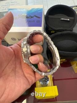 Authentic PRO SEA? DIVER 1000M GMT RED /BLUE BEZEL? WHITE DIAL (BNS?)