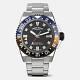 Authorized Dealer Armand Nicolet GMT Automatic Mens Watch A486BGN-NR-MA4480AA