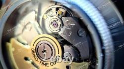 Automatic GMT Diver Mod NH34 Vintage Style 23jewels Combo Straps