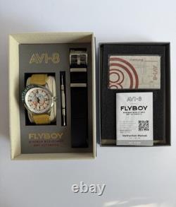 Avi-8 Flyboy Wingman World Timer GMT Automatic 41mm Watch