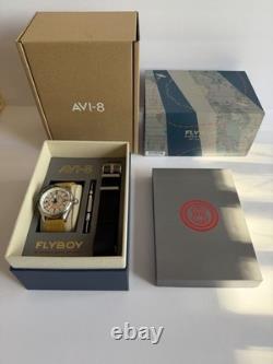 Avi-8 Flyboy Wingman World Timer GMT Automatic 41mm Watch