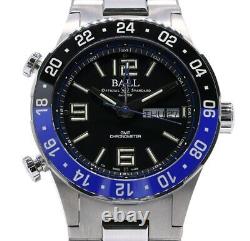 BALL WATCH Roadmaster Marine GMT DG3030B-S1CJ-BK Automatic Black Dial Mens Watch