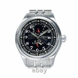 BALL WATCH Train Master Voyager GMT GM1052D-SJ-BK Automatic Black Dial Mens