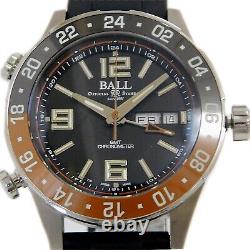 BALL Watch MARINE LIMITED DG3030B-S3CJ-BK GMT Auto Men's Watch #W551 Rise-on
