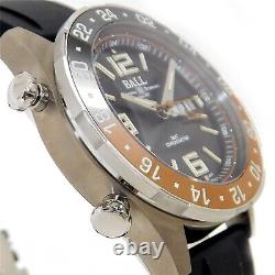 BALL Watch MARINE LIMITED DG3030B-S3CJ-BK GMT Auto Men's Watch #W551 Rise-on