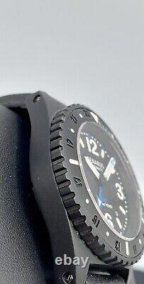 BENARUS BLACK GMT LIMITED EDITION 50 PIECES SWISS ETA 2893-2 AUTOMATIC 43mm 500M