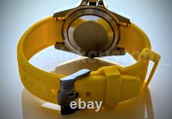 BLIND BLACK Full Automatic Diver GMT NH34A Mod Watch 39mm Sapphire Excellent