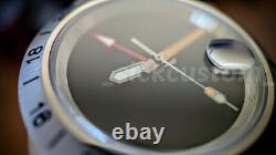 BLIND BLACK Full Automatic Diver GMT NH34A Mod Watch 39mm Sapphire Excellent