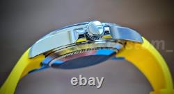 BLIND BLACK Full Automatic Diver GMT NH34A Mod Watch 39mm Sapphire Excellent