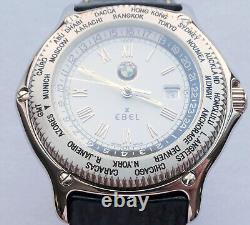 BMW Ebel Voyager World Timer GMT Classic Car Accessory Swiss Automatic Watch
