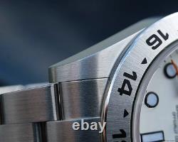 BNIB PAGANI DESIGN PD1682 V2 AUTOMATIC GMT WATCH ALL STEEL WHITE SAPPHIRE 100m