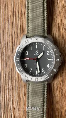 BOLDR EXPLORER II GMT Stainless Steel Men's Dive Watch