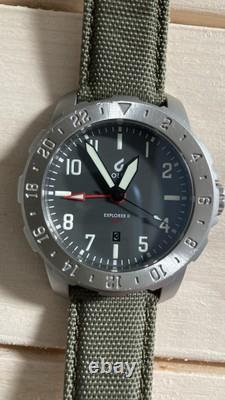 BOLDR EXPLORER II GMT Stainless Steel Men's Dive Watch