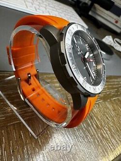 BOLDR Explorer II Mens Watch GMT 41mm with Bonus Leather Strap