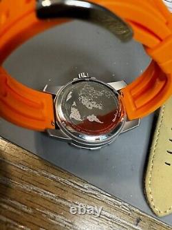 BOLDR Explorer II Mens Watch GMT 41mm with Bonus Leather Strap