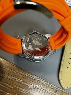 BOLDR Explorer II Mens Watch GMT 41mm with Bonus Leather Strap
