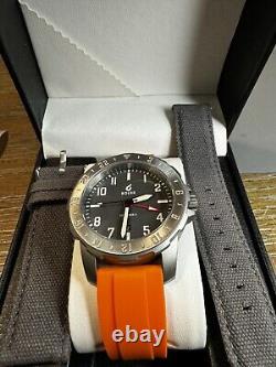 BOLDR Explorer II Mens Watch GMT 41mm with Bonus Leather Strap