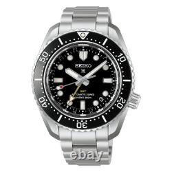 BRAND NEW Seiko Prospex GMT Black Dial Stainless Diver's Men's Watch HBC002