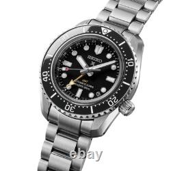 BRAND NEW Seiko Prospex GMT Black Dial Stainless Diver's Men's Watch HBC002