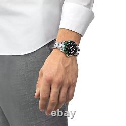 BRAND NEW Tissot Seastar 1000 Quartz GMT Black Dial Men's Watch T1208521105100