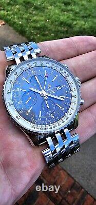 BREITLING Navitimer Automatic Chronograph GMT46 SS A24322 A24322121C2A1 FULL SET