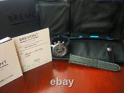 BREMONT Boeing BB247-TI-GMT/DG Automatic GMT Watch Warranty 09.2022