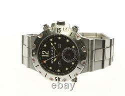 BVLGARI Diagono SD38S GMT date black Dial Automatic Men's Watch 557561