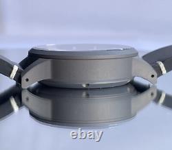 BYOP Meridian Titanium GMT (yellow) Pilot Watch Seiko Automatic Sapphire C3 Lume