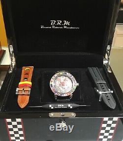 B. R. M Limited Edition World Dial Time Zone Titanium Watch GMT6