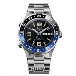 Ball Roadmaster Marine GMT Men's Black Dial Automatic Watch DG3030B-S1CJ-BK