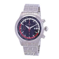 Ball Trainmaster World Time Chronograph GMT Automatic Black Dial Men's Watch