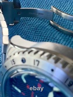 Ballast Swiss Quartz GMT Watch 48mm Stainless Steel Blue Dial 200M