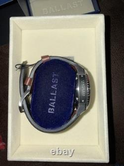 Ballast Torbay GMT Automatic Watch BL-3152 Torpedo Brown Brand new with box