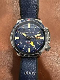 Ballast Torbay GMT Automatic Watch Blue Propeller, Model BL-3152-01