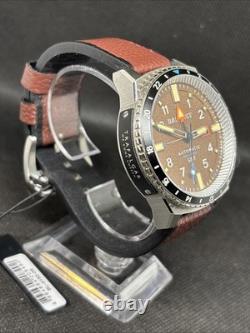 Ballast Torbay GMT Automatic Watch Brown Dial Model BL-3152-05 Super Unique
