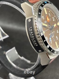 Ballast Torbay GMT Automatic Watch Brown Dial Model BL-3152-05 Super Unique