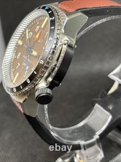 Ballast Torbay GMT Automatic Watch Brown Dial Model BL-3152-05 Super Unique